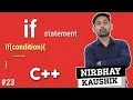 if Statement In C Flowchart Syntax With Example Explain In Hindi By Nirbhay Kaushik