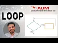 Chapter 5 p1 Creating Loops AUM Programming Logic Design Logic