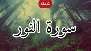 تلاوة سورة النور للقارئ احمد الشافعي 