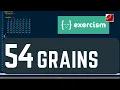 exercism io 54 grains