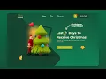 Responsive Christmas Website Using HTML CSS JS