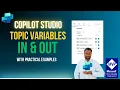 Master Topic Variables In Out with Real Examples