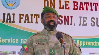 CEREMONIE DE PRESENTATION AU DRAPEAU DE LA 7EME COHORTE DU SNJ