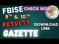 Download Lagu FBISE SSC Results Gazette 2025 Out Now 🔥 | Download 9th \u0026 10th Gazette PDF Instantly!