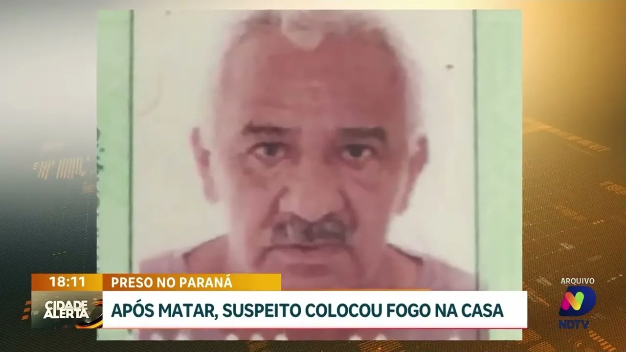 Suspeito de homicídio em Joinville é preso no Paraná