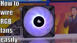 How to connect RGB fans to your motherboard - Corsair NZXT Montech Antec and more
