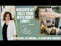 Cozy Inviting Guest Room Makeover DIY Decor Design Tips Decorate with Hobby Lobby