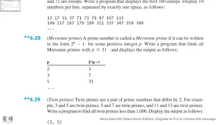 Introduction To Java Programming Exercise 6 28a