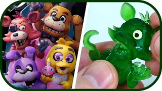 ФНАФ на 3D принтере Elegoo Jupiter 2. Фигурки FNAF 5 ночей с Фредди и Акулы.
