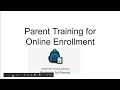 Online Enrollment Parent Backpack