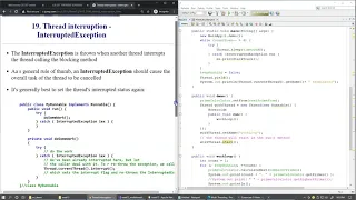 12 7 Thread interruption and InterruptedException