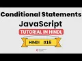 JavaScript Conditional Statements Explained with Example if else else if Tutorial Demo 1