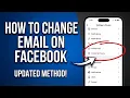 How to Change Email on Facebook 2026 Security Update
