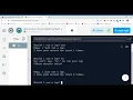 Python Assignment Incremental Counters demo of finished program