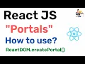 ReactJS - React Portals How to use it Hindi Coding Scenes