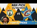 Boston Celtics vs Cleveland Cavaliers Pick 25 NBA Pick Prediction