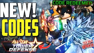 FRESH CODES ALL STAR TOWER DEFENSE ROBLOX CODES 2026 - ROBLOX ASTD CODES 2026