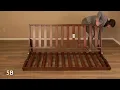 Wall Hugger Futon Assembly by Strata Furniture
