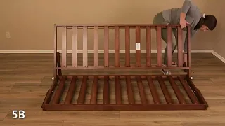 Wall Hugger Futon Assembly by Strata Furniture