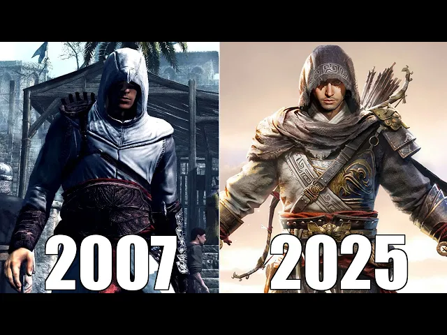 Evolution of Assassin's Creed Games [2007-2025]