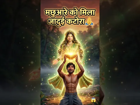 "मछुआरे को मिला जादुई कटोरा" 🙏