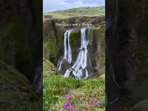 This place and a dragon 🐉 #iceland