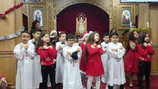 ترنيمة جي بينيوت أبانا الذي في السموات بالقبطي كورال كنيسة مارمينا بالسويد 