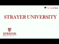 STRAYER UNIVERSITY