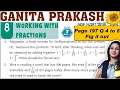 Class 7 Maths Ganita Prakash Solutions Chapter 8 Working with fractions Page 197 Ques 4 to 8