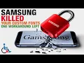Samsung Killed Custom Fonts One UI 8 5 Blocks Everything Here s What To Do