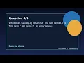 Indexing Slicing Basics Python Quiz
