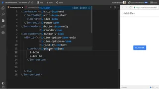 ionic V5 tutorial understanding ionic buttons ion-button