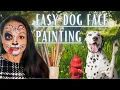 Easy Dog Face Painting Tutorial