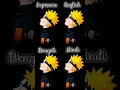 Download Lagu Naruto - blue bird in different languages #shorts #ytshorts #youtubeshorts #fyp #yt #ytviral #naruto