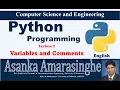 Python 3 - Variables and Comments Sinhala