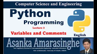 Python 3 - Variables and Comments Sinhala