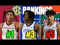 Ranking EVERY SEC College Basketball Team Heading Into Conference Play