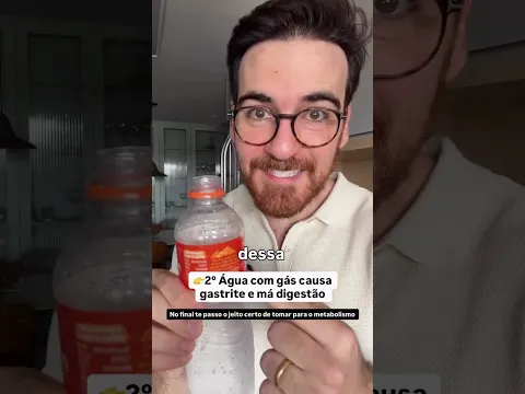 A polêmica da água com gás Você ama ou detesta?