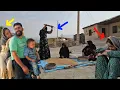 Download Lagu Grinding wheat to bake local bread and making a hard day in the village
