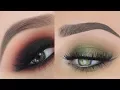 Neutral Dramatic Smokey Eyes Makeup Tutorial Eye Makeup Tutorial Compilation part-3