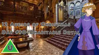 12 audios of christmas day 10 charitable royal m4m audio roleplay