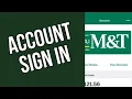 How to Sign In to M T Bank Online Banking 2025