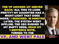 VP Ridiculed My Server Rack 18 Minutes Later His Career Collapsed