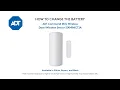 Battery Replacement Command Mini Sensor SiXMINICT2A