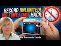 Camera time limit hack how to remove 4K limit on Lumix GX800 GX850 GX880 GF10