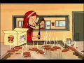 Beavis transforms into The Great Cornholio