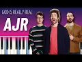 Download Lagu God Is Really Real (EASY Piano Tutorial) - AJR