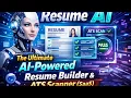 Resume AI The Ultimate AI-Powered Resume Builder ATS Scanner SaaS Platform PHP Script