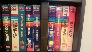 retro vhs tapes ive collected over the years return to yt video 