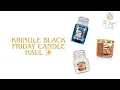 Kringle Black Friday Candle Haul 2025 Country Candle